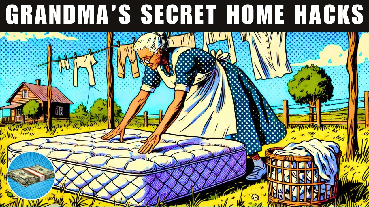 Grandma's 40 Oddly Useful Home Hacks That ACTUALLY Work