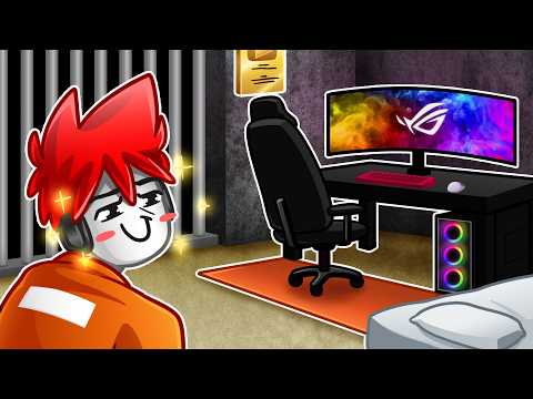 Roblox : My Jail Cell 😲 เปลี่ยนห้องขังให้กลายเป็น ห้องนอน Gaming ในฝัน !!!