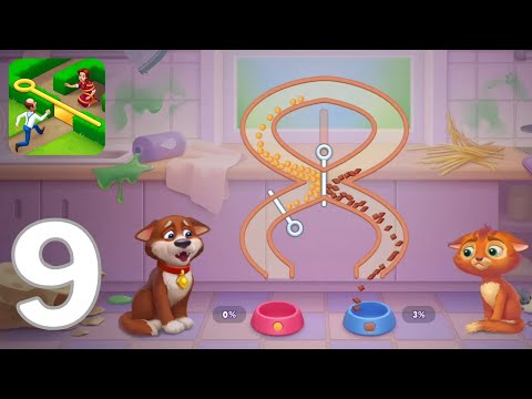 Gardenscapes - Discovering Hidden Garden Secrets - Challenging Puzzle Levels - Part 9