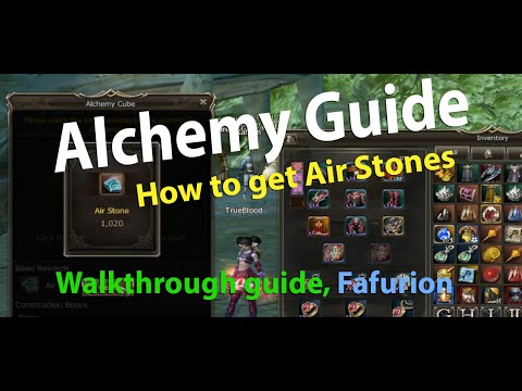 How to get Air Stones using Alchemy - Lineage 2 Fafurion server