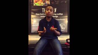 Lion King's Amazing Stupendous Caleb Mclaughlin interviews Motown's Newest Superstar DARIUS KALEB video