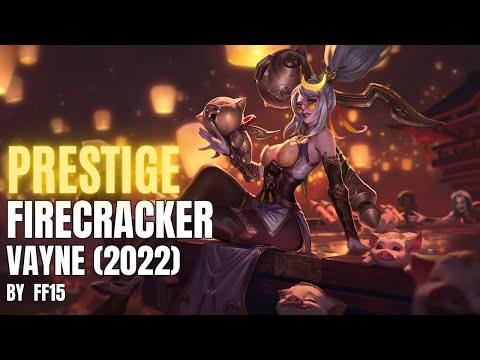 Prestige Firecracker Vayne (2022) - Skin Show - League of Legends