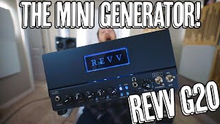 Video thumbnail for The Mini Generator Cometh! The Revv G20! by Riffs, Beards & Gear