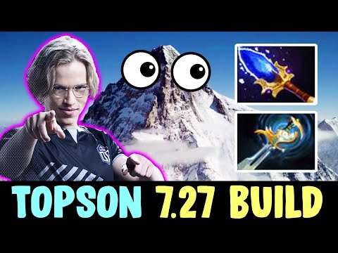 Topson 7.27 BUILD for Tiny — Aghanim is BACK