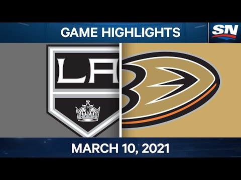 NHL Game Highlights | Kings vs. Ducks - Mar. 10, 2021