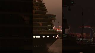 QUEEN ANNE - Sail away des Luxus Liners l Shipspotting Hamburg 06.01.2026