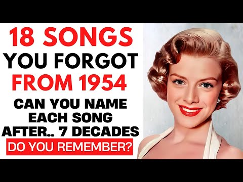 Können Sie diese 18 vergessenen Hits aus dem Jahr 1954 nennen?