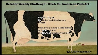 October Weekly Art Journaling Challenge - Week 1 Step 6