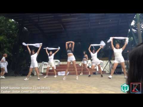 Cypher (Sistar Cover Special Performance) on KPOP Summer Solstice 2