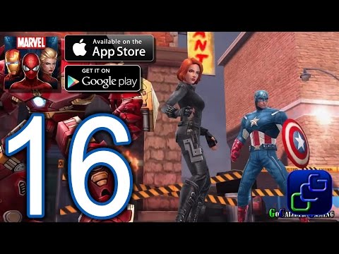 Marvel Future Fight Android iOS Walkthrough - Part 16 - Chapter 3 ELITE: Stages 1-5