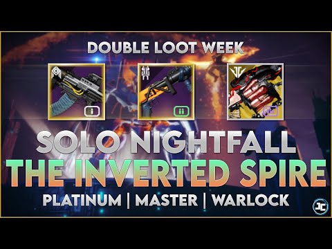 Double Loot Week: The Inverted Spire - 100k - Solo - Master(1340) | Destiny 2