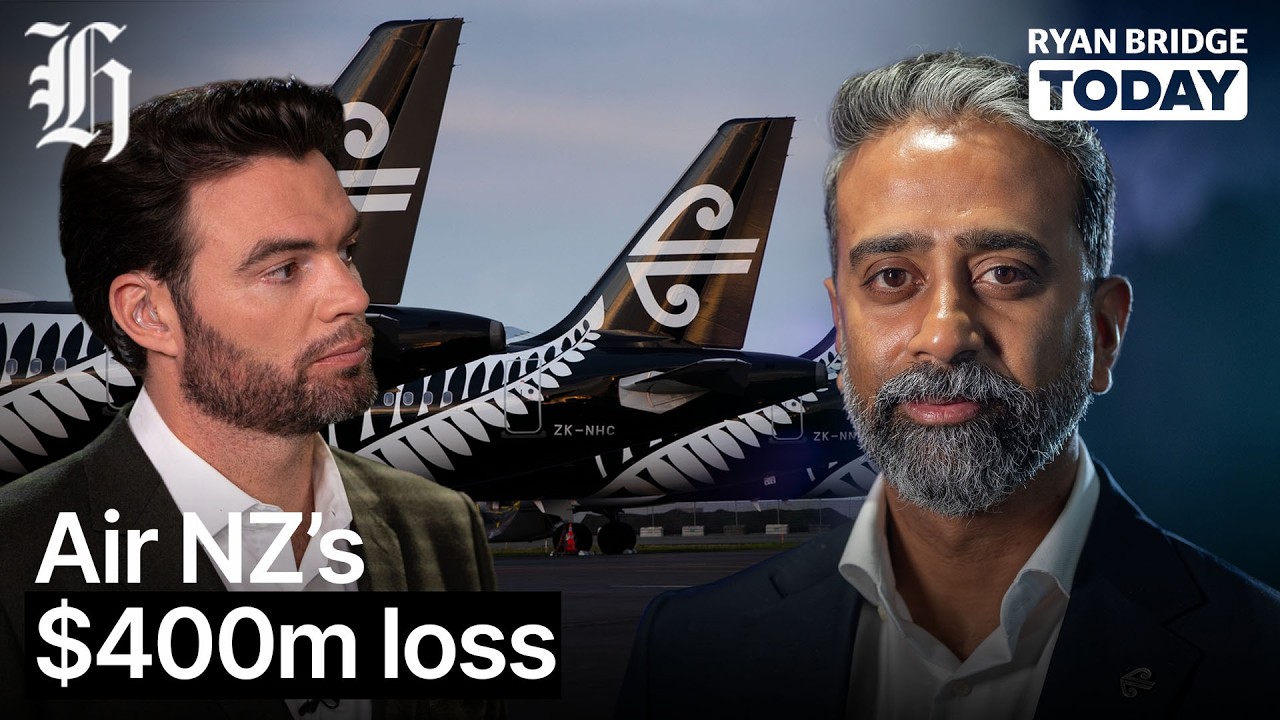 Air New Zealand's boss talks $400m loss, redundancies and fuel prices | Ryan Bridge TODAY