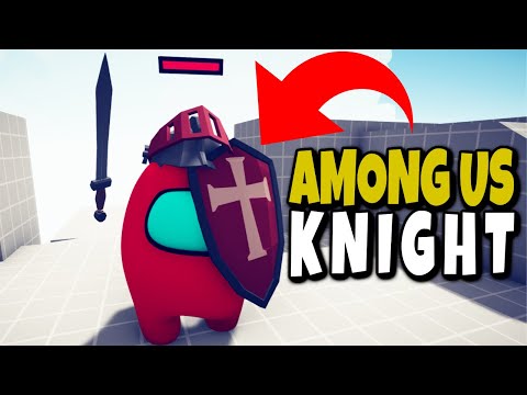 AMONG US KNIGHT vs Every Faction - Totally Accurate Battle Simulator TABS