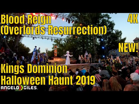 Blood Reign (Overlords Resurrection) At Kings Dominion | Full Show | 4K | 2019 |