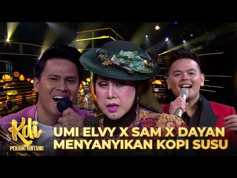 ELVY SUKAESIH X SAM KDI X DAYAN KDI - Kopi Susu | KDI PERANG BINTANG