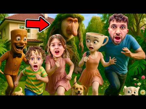 TUNG TUNG SAHUR VİLLAYI ESİR ALDI ‼️ KUZEY ELİF DEDENİZİN EVİNDEN HEMEN ÇIKIN !!??