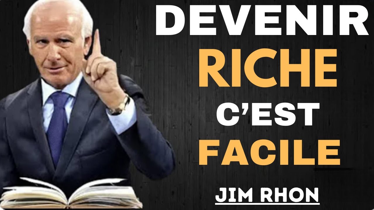 Jim Rohn - Devenir RICHE est facile - Meilleure vidéo de discours d'Education  Financière Pour 2024