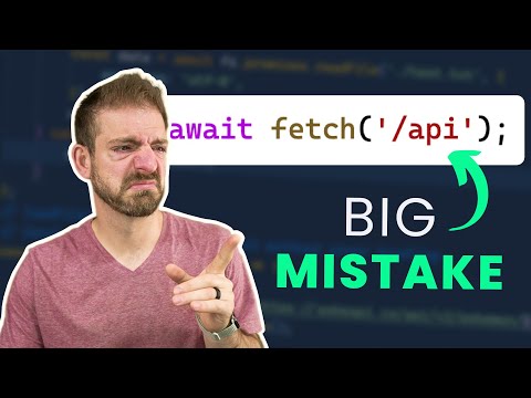 Stop Using Javascript Fetch Do This Instead