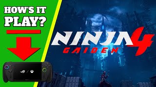 Xbox Ally X - Ninja Gaiden 4 - How does it Play?