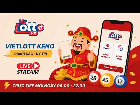 Trực tiếp Kết quả xổ số Vietlott hôm nay 🔴 TRỰC TIẾP | Thống kê & phân tích