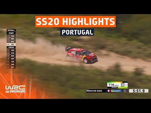 SS20 STAGE HIGHLIGHTS | WRC Vodafone Rally de Portugal 2019