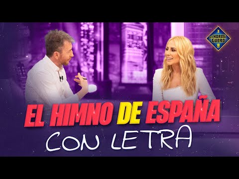 El himno de España con letra: La polémica de Marta Sánchez  - El Hormiguero