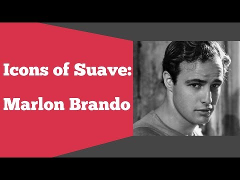 Icons of Suave: Marlon Brando