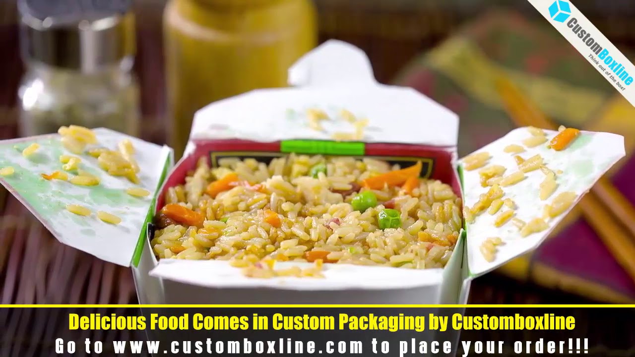 Custom Food Packaging by Customboxline