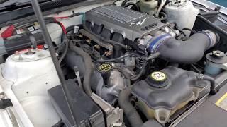 Mustang 2007 GT heater hose leak under admission fix for 7 bucks