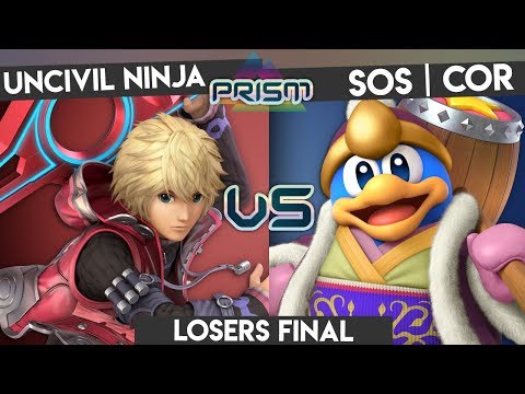 PRISM 208 - Uncivil Ninja (Shulk) vs SOS | Cor (King Dedede) - Losers Final - Smash Ultimate Singles