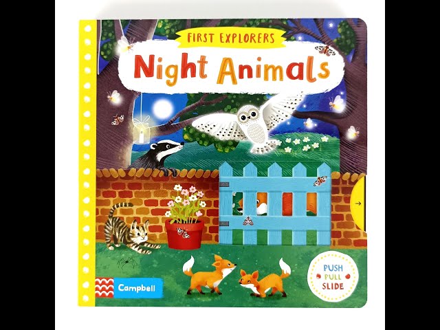 كتاب الحيوانات الليلية "Night animals"