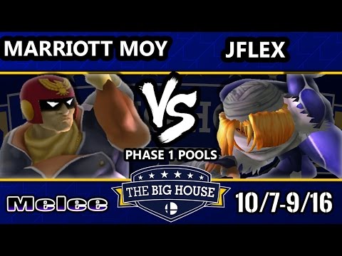 TBH6 SSBM - Jflex (Sheik) Vs. Marriott Moy (Captain Falcon) - Smash Melee Pools