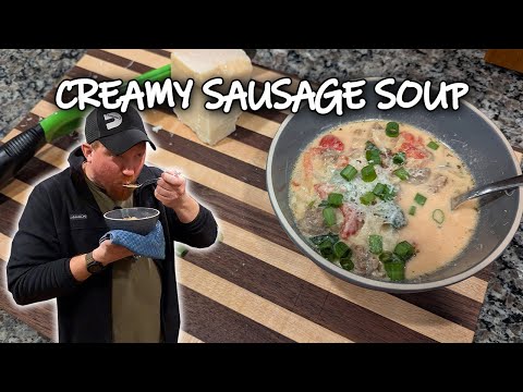 Creamy Parmesan Italian Sausage Soup | Easy & Flavorful Comfort Food