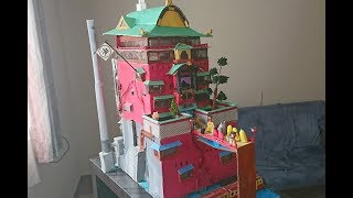 ジブリ 千と千尋の神隠し 油屋のジオラマ Miniature of Spirited away