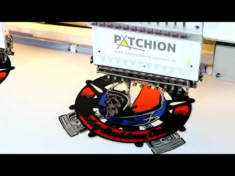 Making Maltese Islands Harley-Davidson Club Back Patches