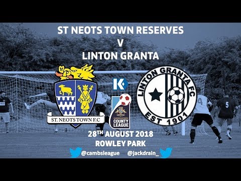 St Neots Town Reserves vs Linton Granta - Kershaw Premier - 28th August 2018