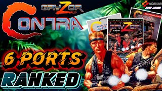 Which Version of Contra/Gryzor Did I Rank No.1? #contra #konami #arcadegames