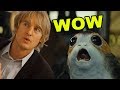 The Last Jedi Trailer But Every Lightsaber Sound Replaced With Owen Wilson Saying Wow