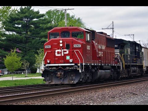 CP 6262, An SD60M "Triclops", Leads NS 12N - Goshen, IN - 5/12/19