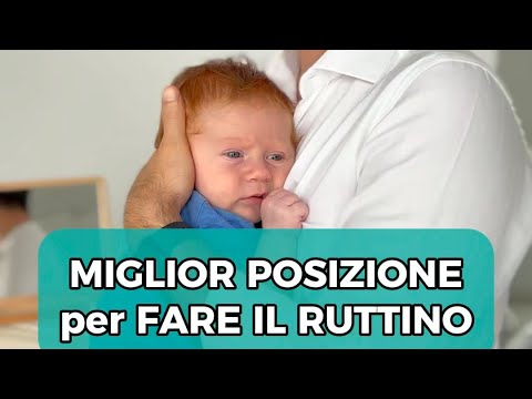 The best position for burping your baby: how to do it and when to burp.