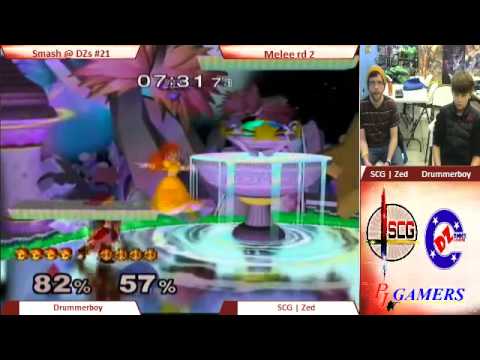 SCG | Zed (Peach) vs. Drummerboy (Captain Falcon, Young Link)