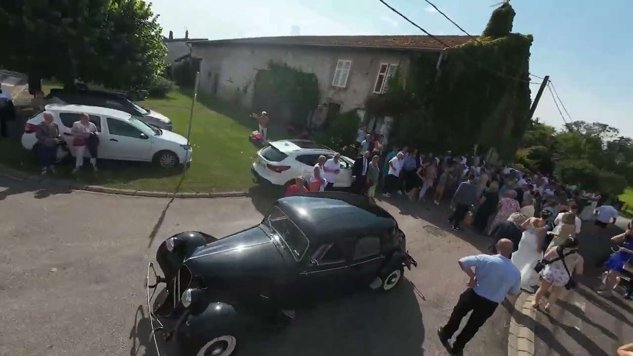 Réalisation d'une vidéo montage mariage