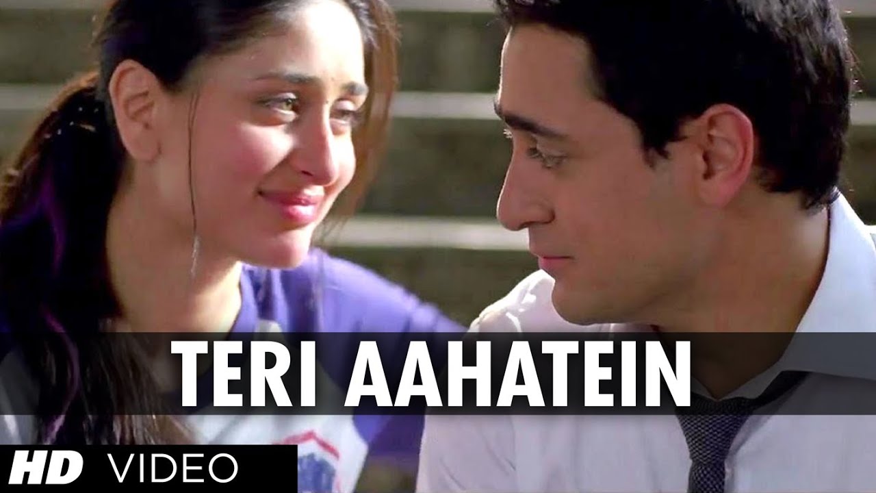 Teri Aahatein Nahin Hai Lyrics | Ek Main Aur Ekk Tu | Shilpa Rao, Karthik | Amit Trivedi