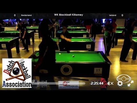 Ireland A vs Netherlands 2016 World Blackball Championships