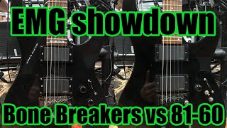 Video thumbnail for EMG Bone Breakers vs EMG 81 & 60 - EMG Showdown and Review by GuitarGuts