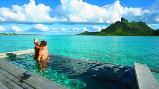 $5,000/night HOTEL ROOM (Four Seasons Bora Bora Suite Tour)
