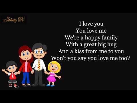 I Love You | I Love You, You Love me with lyrics | nursery poem | nursery rhymes | Montessori Poem