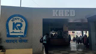 कोकन रेल स्टेशन खेड महाराष्ट्र 2025