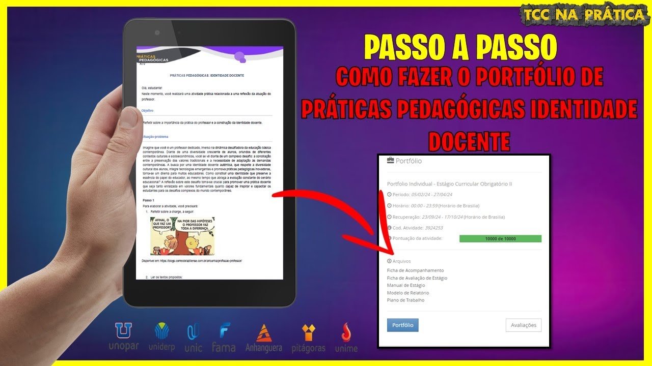 Portfólio de Identidade Docente Mostre Suas Práticas com Excelência! 📘