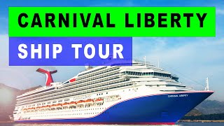 Carnival Liberty Ship Tour  🚢 🎥